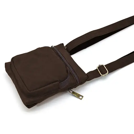 Сумка чоловіча через плече шкіряна TARWA 19х17х5 см sum0028335 - фото 4