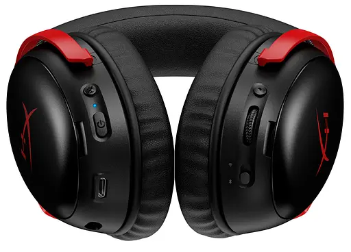 Гарнiтура HyperX Cloud III S Black/Red (A59Z0AA) - фото 4