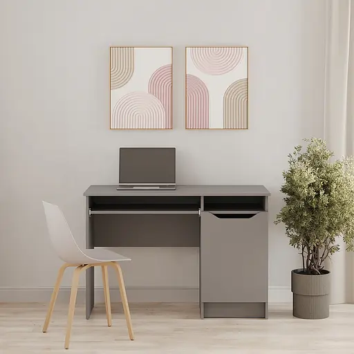 Письменный стол MebelStar Лилу 110x50x75 см Серая мышка (MBS-1374) - фото 2