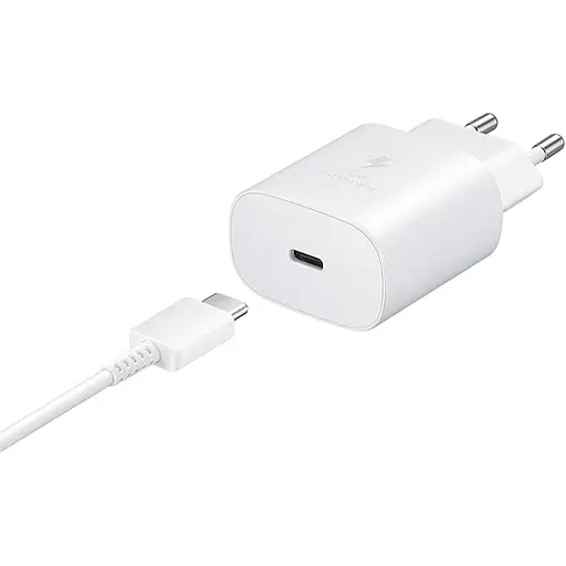 Зарядний комплект Samsung EP-TA800NBE USB Type-C PD 3.0 PPS Max 25W S20 A53 A73 A33 A13