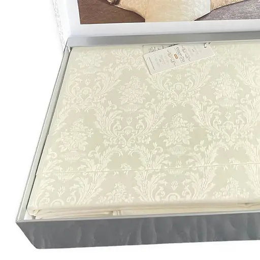 Постільна білизна Emeral Ecru Сатин-Бамбук Maison D'or pbe0051921 - фото 3