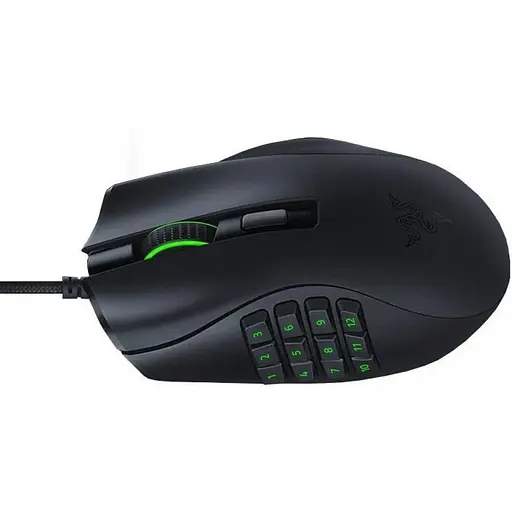Миша з цифровою клавіатурою Razer Naga X (RZ01-03590100-R3M1) чорна - фото 1