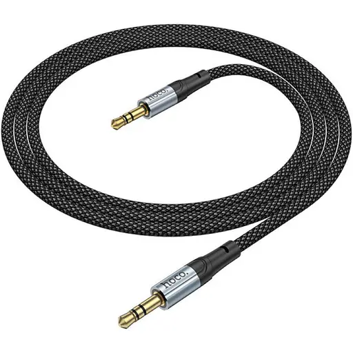 Кабель переходник 3.5-3.5 - Hoco UPA26 Fresh digital audio conversion cable mini-jack папа - фото 1