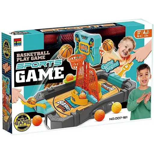 Настольная игра "Баскетбол" Bambi 007-161 игровая площадка, мячи - фото 3