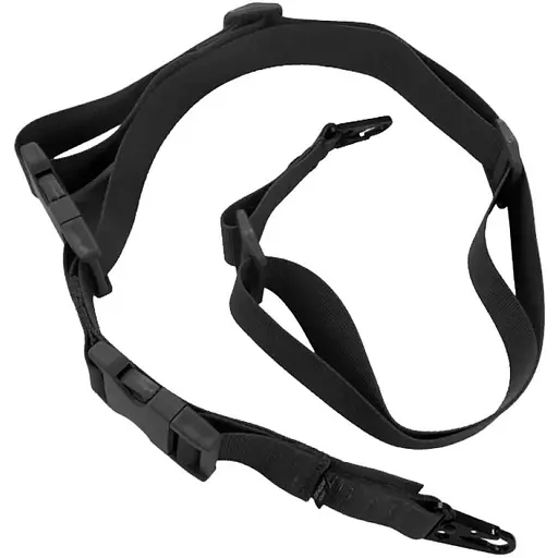 Ремінь збройовий MEDAN 2256 триточковий №1. Чорний - фото 3