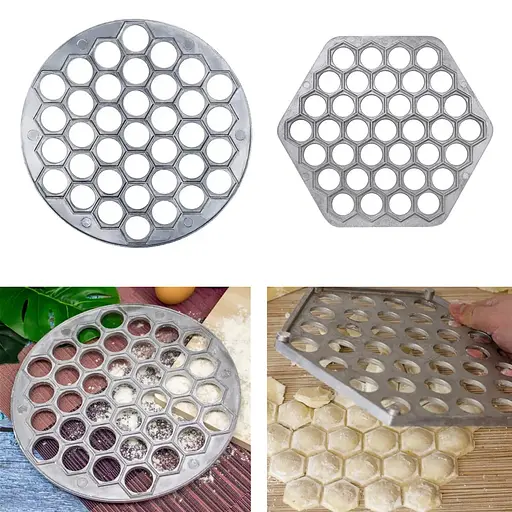 Комплект з 2 форм пельменниця кругла та пельменниця шестигранна, ХЕАЗ 86535 - фото 1