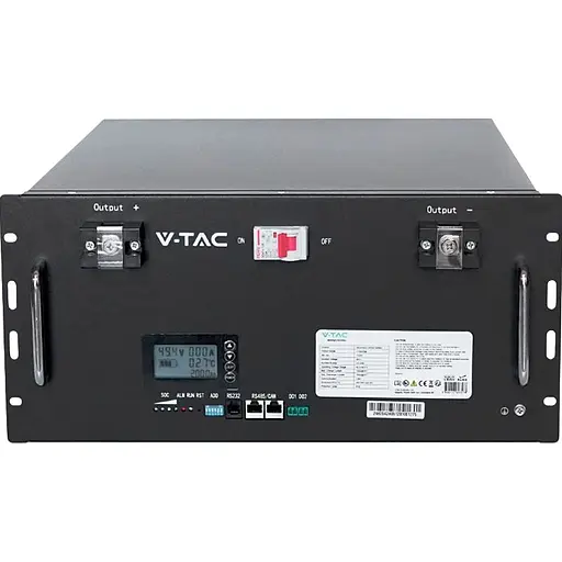 Аккумулятор V-TAC LiFePO4 48V (51.2V/200Ah/9460Wh) (V-TAC-LiFePO4-48-200) [152290] - фото 2
