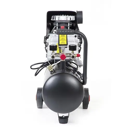 Компресор одноциліндровий Apro OFD-24 1,5кВт 205л/хв 24 л 2 крана 30412 - фото 4