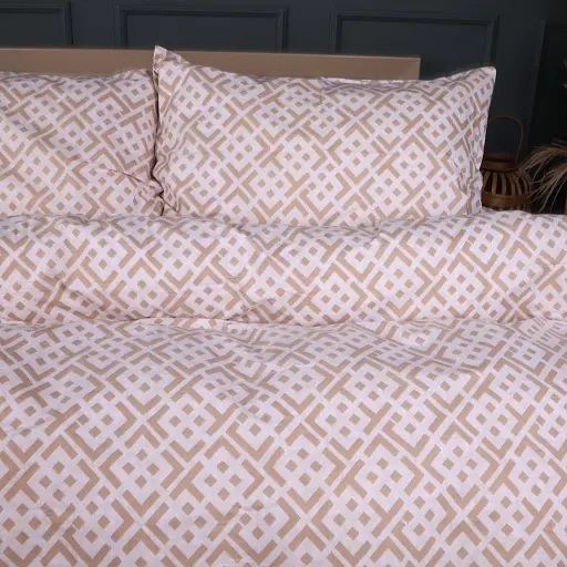 Наволочка Mirson Ranforce Elite Abstract Beige 40х60 см (2200013164975) - фото 1