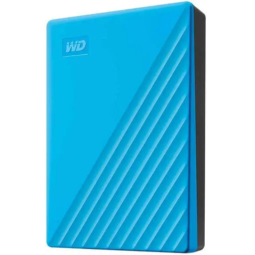 Зовнішній жорсткий диск Western Digital WD My Passport 4TB Blue (WDBPKJ0040BBL-WESN) - фото 3