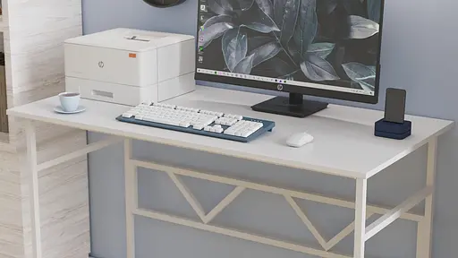 Компьютерный стол Ferrum-decor Райан 75x100x60 белый ДСП Белый 16мм (FRD-101121) - фото 5