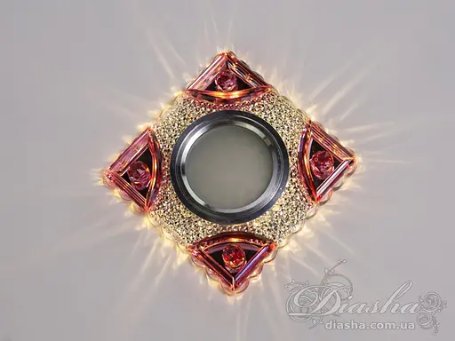 Колоритний, точковий світильник з вбудованим світлодіодним підсвічув. - фото 1