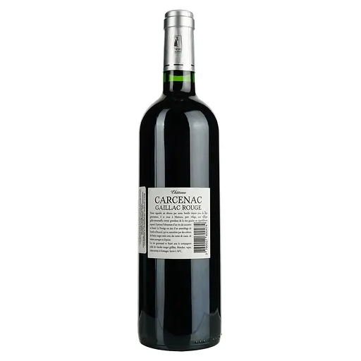 Вино Chateau Carcenac Rouge 2020 AOP Gaillac, червоне, сухе, 0,75 л - фото 4