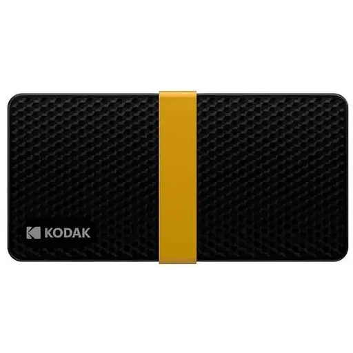 Зовнішній накопичувач SSD USB Type-C Kodak X200 512Gb чорний - фото 1