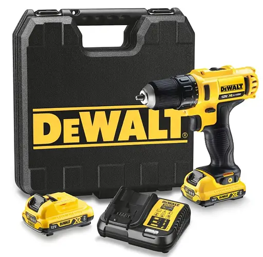Дрель-шуруповерт аккумуляторный DeWalt 100 YEARS с АКБ и ЗУ DCD710D2 - фото 2