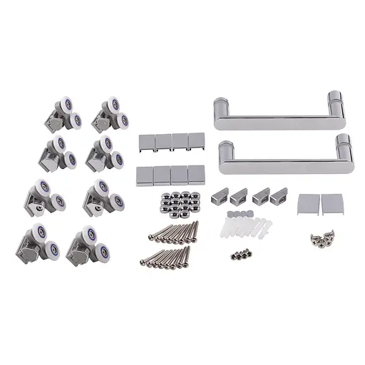 Душова кабіна Qtap Taurus CRM1011AC6 100x100 см, скло Clear 6 мм покриття CalcLess, без піддона, Хром, Універсальна, прозорий - фото 9