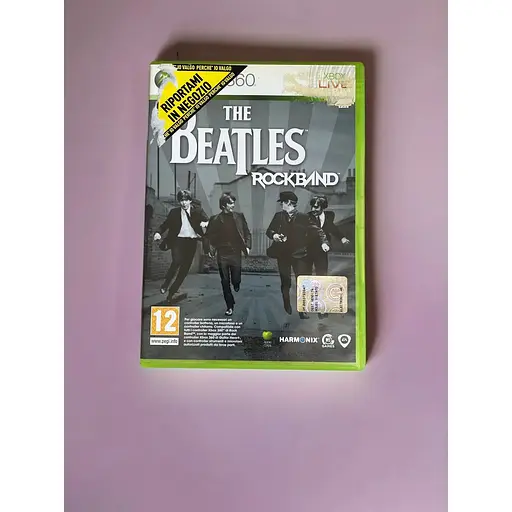 Диск с игрой на Xbox 360 лицензия The Beatles: Rock Band, игра на Xbox 360 The Beatles: Rock Band