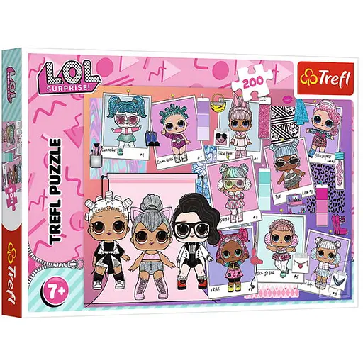 Пазл Trefl Милі ляльки L.O.L. Сюрприз! 200 ел. (13288) - фото 1