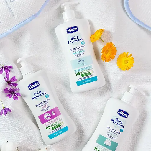 Гель для купания Chicco Baby Moments Без слез с календулой 750 мл (10581.00) - фото 4