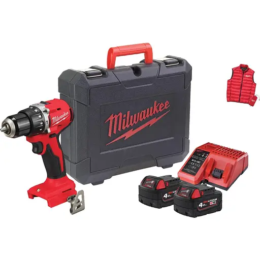 Шуруповерт-дрель Milwaukee BLPDRC-402С аккумуляторная 18В (4933499458)