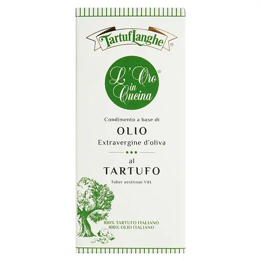 Оливковое масло Tartuflanghe экстра отжима с черным трюфелем 100 г