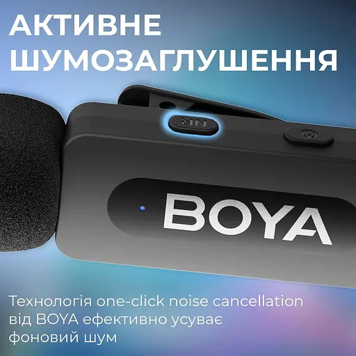 Мікрофон Boya BY-V2 Lightning Black (BY-V2) - фото 8