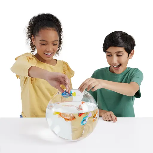 Интерактивная игрушка "Robo Alive S3 – Роборыбка" Pets & Robo Alive 7191-5 (оранжевая) - фото 4