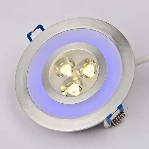 Світильник точковий Brille LED-103A/3W WW+2W Blue 60 L60-007 - фото 5