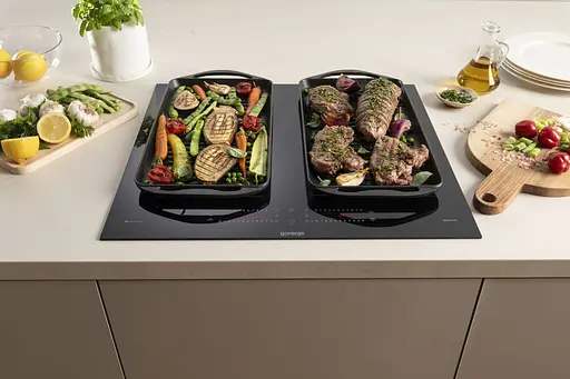 Варочная поверхность Gorenje индукционная 60 см PowerBoost TouchControl Wi-Fi увеличенная площадь приготовления черный - фото 3