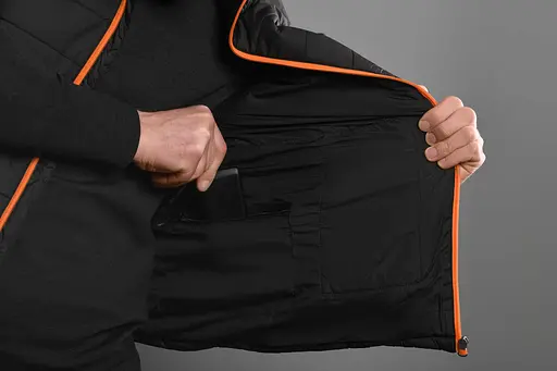 Жилет 2E Tactical з підігрівом Heat Power Plus Black з капюшоном M - фото 9