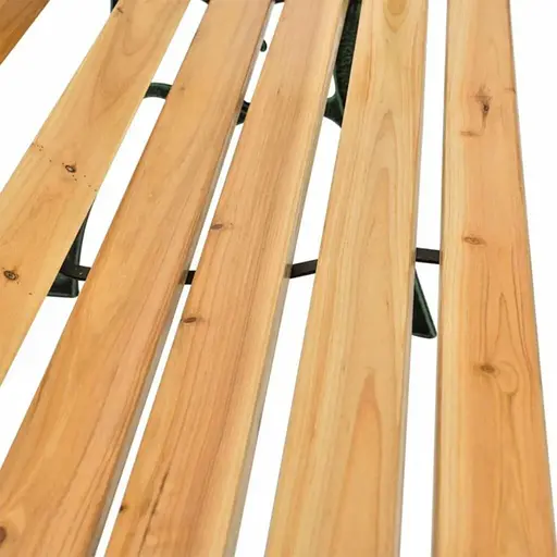 Скамейка для сада Chomik Garden Line Paola с декоративной спинкой - фото 10