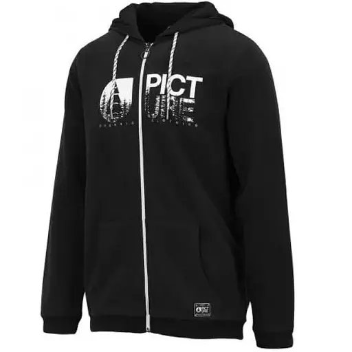 Кофта Picture Organic Basement Hoody Zip Black S (1012-MSW213AS)
