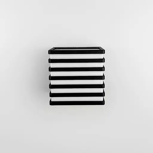 Мініатюрний квадратний світильник для вулиці 10,5х10,5 см | Line F | Арт. 9867 10W 3000K IP54 - фото 3