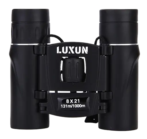 Бинокль Luxun 8x21 со стеклянными линзами (Черный)
