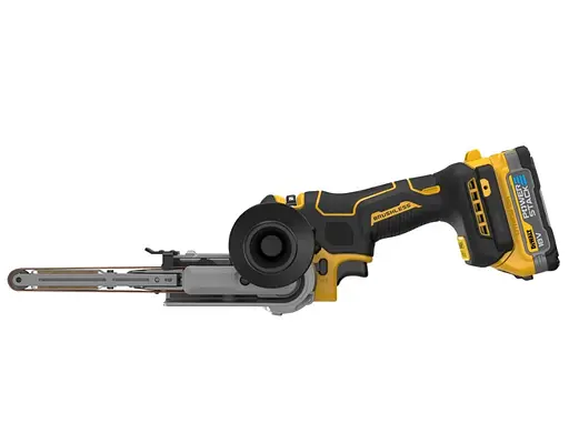 Напильник стрічковий акумуляторний DeWalt з АКБ та ЗП DCM200E2T - фото 3