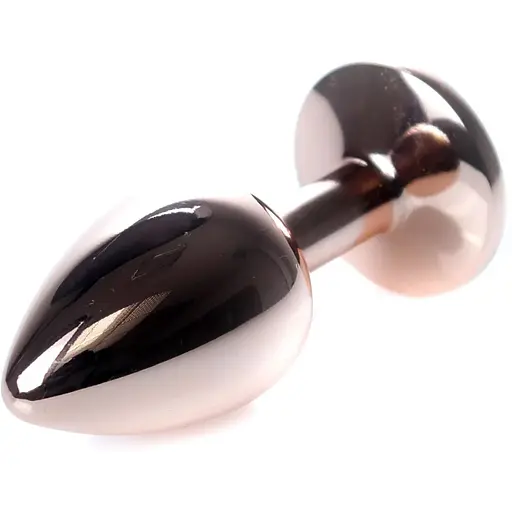 Анальна пробка Boss Of Toys Boss Series - Jewellery Red Gold Plug Green S, BS6400115, Золотий / Зелений - фото 4