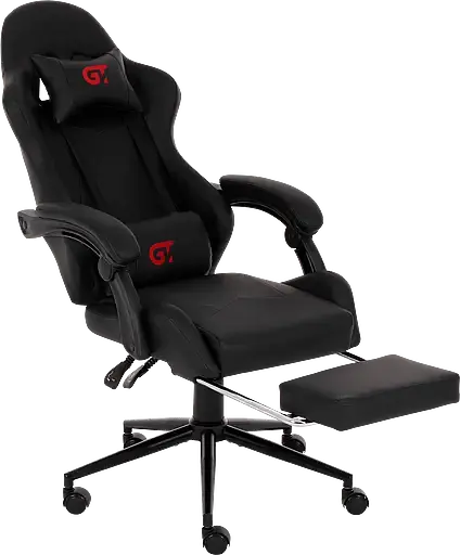 Геймерское кресло GT Racer черное (X-2323 Black) - фото 5