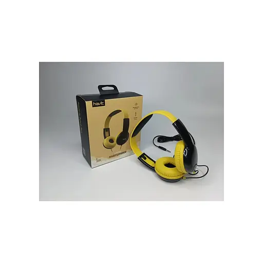 Наушники Havit HV-H211d Yellow/Black (HV-H211d) - фото 2