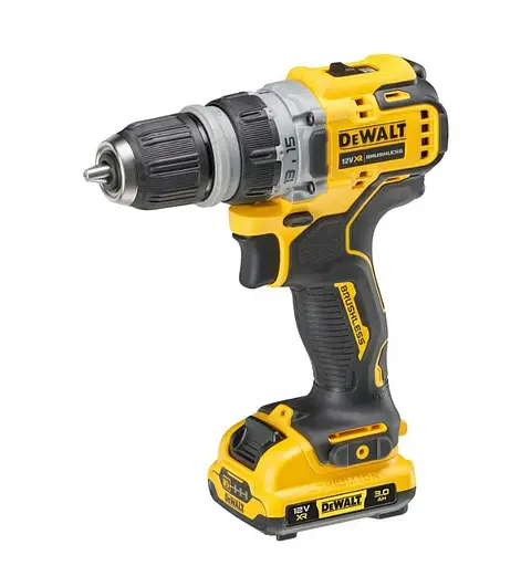 Дрель-шуруповерт аккумуляторный DeWalt с АКБ и ЗУ DCD703L2T - фото 1