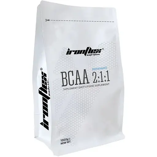 Аминокислота BCAA IronFlex BCAA 2-1-1 Performance 1000 г Груша-яблоко - фото 1