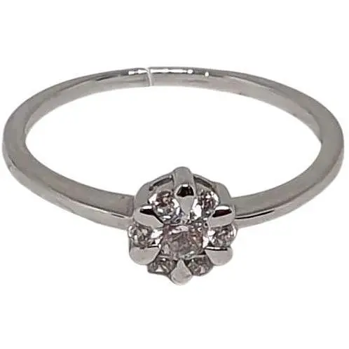 Серебряное кольцо Qvaliz с фианитами. 90100596 16,5