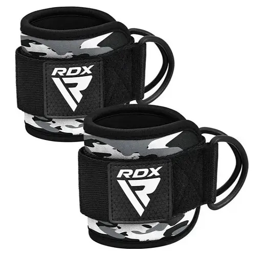 Манжеты на лодыжку RDX GYM ANKLE PRO A4 CAMO GRAY-PAIR (WAN-A4CG-P) - фото 1