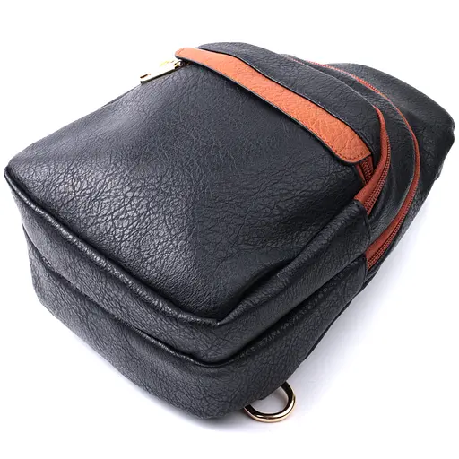 Женская сумка Vintage через плечо с отверстием для наушников из экокожи 17х27х6.5 см sum0026978 - фото 6