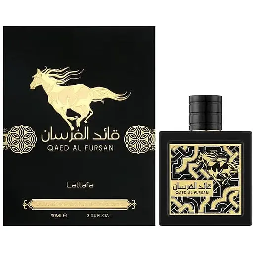 Парфюмированная вода оригинал Lattafa Perfumes Qaed Al Fursan 90 мл - фото 1