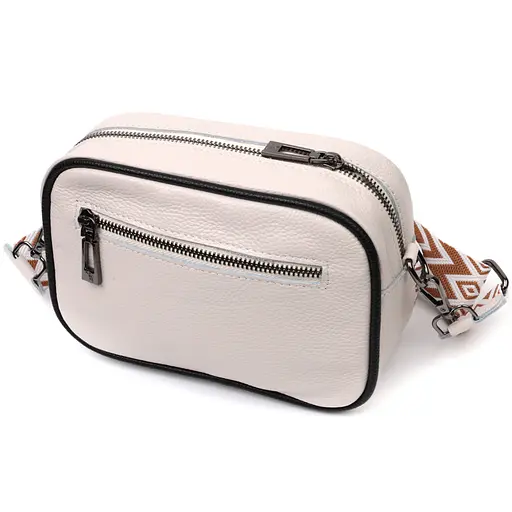 Женская сумка Vintage через плечо на одно отделение из натуральной кожи 21х14х8 см sum0029033 - фото 2