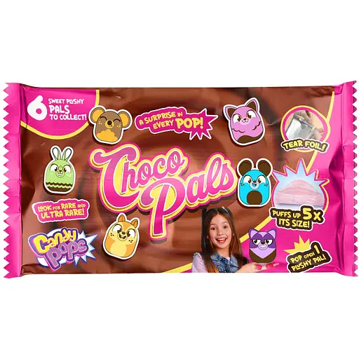 М’яка іграшка-сюрприз Candy Pops Шоколадні друзі (2408004)