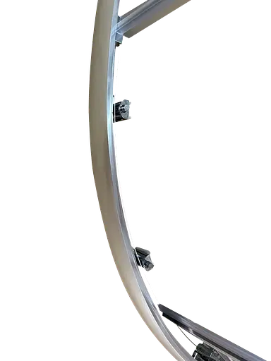 Душевая кабина без поддона Koer SR SC04-90x90x195-TR-01 прозрачное стекло Easy Clean 5 мм, хром KR5360, Универсальная, прозрачная, хром - фото 10