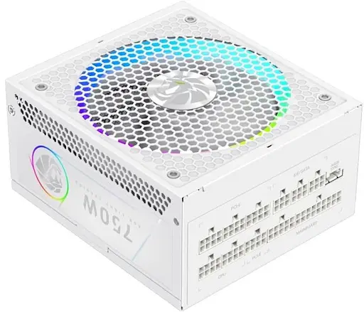 Блок живлення GameMax 750G 750W RGB 80+ Gold White (RGB 750G WH) - фото 1