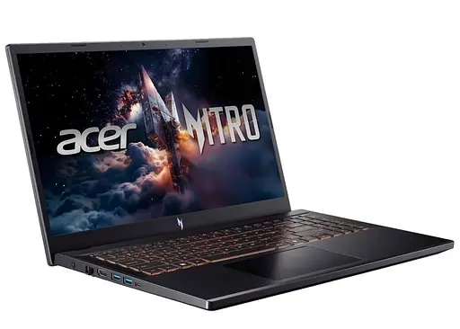 Ноутбук Acer 15.6 Nitro V 15 ANV15-52 FHD IPS/Intel 7-240H/16GB/1TB/RTX 5050 8GB/DOS/Black (NH.QZ7EU.00W) - фото 2