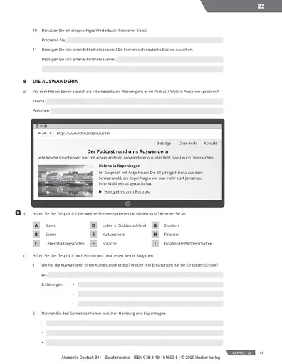 Akademie Duetsch B1+ Zusatzmaterial. Band 3 - фото 2